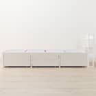 シングルベッドフレーム(CL402 収納・コンセント付き WW/WH) 9枚目画像