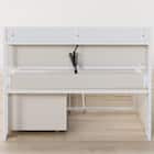 シングルベッドフレーム(CL402 収納・コンセント付き WW/WH) 10枚目画像