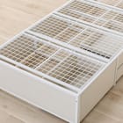 シングルベッドフレーム(CL402 収納・コンセント付き WW/WH) 14枚目画像