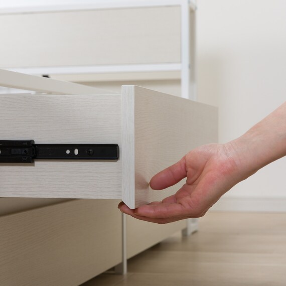 シングルベッドフレーム(CL402 収納・コンセント付き WW/WH) 17枚目画像