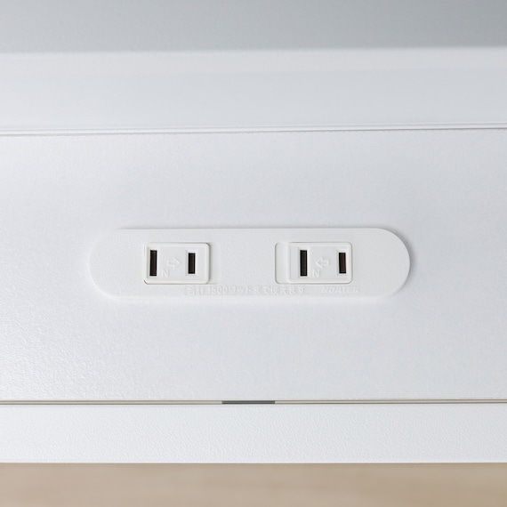 シングルベッドフレーム(CL402 収納・コンセント付き WW/WH) 19枚目画像