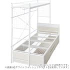 シングルベッドフレーム(CL402 収納・コンセント付き WW/WH) 22枚目画像