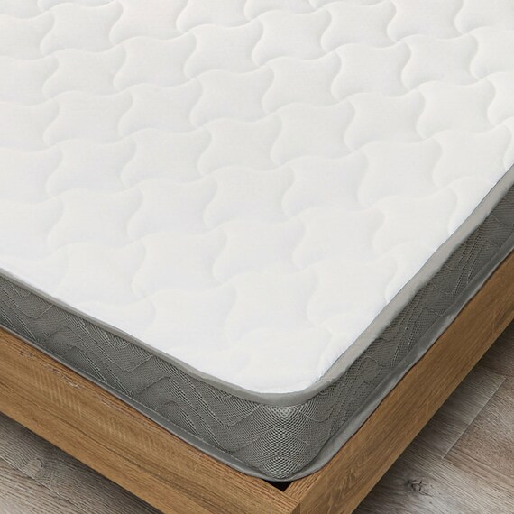 セミシングルショート ベッドフレーム (ボンネルコイルマットレス付き ホワイトウォッシュ) 17枚目画像