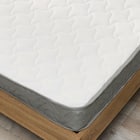 セミシングルショート ベッドフレーム (ボンネルコイルマットレス付き ホワイトウォッシュ) 17枚目画像