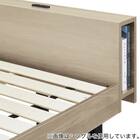 シングル棚付きすのこベッドフレームマットレスセット(MD002 GW/RX05) 15枚目画像