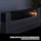 セミダブル 収納付きベッドフレーム (フットボックスタイプ) 10枚目画像