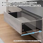 セミダブル 収納付きベッドフレーム (フットボックスタイプ) 12枚目画像