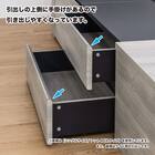 セミダブル 収納付きベッドフレーム (フットボックスタイプ) 13枚目画像