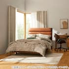 シングルベッドフレーム(ANV002 MBR) 1枚目画像