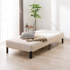 シングル脚付きマットレスベッド(CT002 BE/BK) 1枚目画像