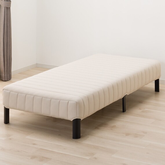 シングル脚付きマットレスベッド(CT002 BE/BK) 9枚目画像