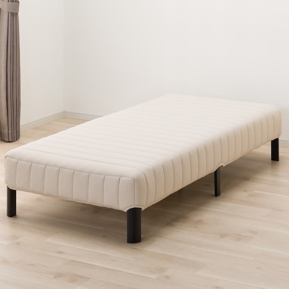 シングル脚付きマットレスベッド(CT002 BE/BK) 9枚目画像