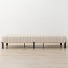 シングル脚付きマットレスベッド(CT002 BE/BK) 10枚目画像