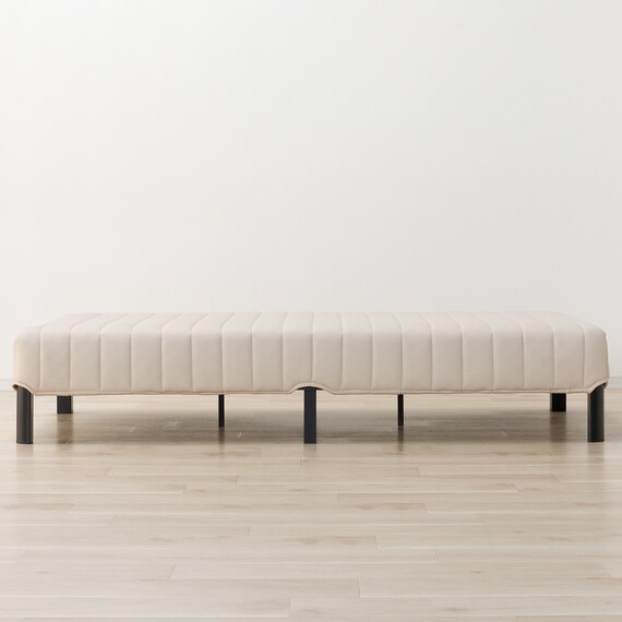 シングル脚付きマットレスベッド(CT002 BE/BK) 10枚目画像