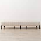 シングル脚付きマットレスベッド(CT002 BE/BK) 10枚目画像