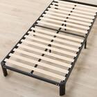 シングル脚付きマットレスベッド(CT002 BE/BK) 12枚目画像