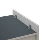 収納付きベッドフレーム シングル ヘッドレスタイプ (OP IB 縦開き 浅型 WW) 8枚目画像