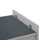 収納付きベッドフレーム シングル ヘッドレスタイプ (OP IB 縦開き 浅型 WW) 8枚目画像