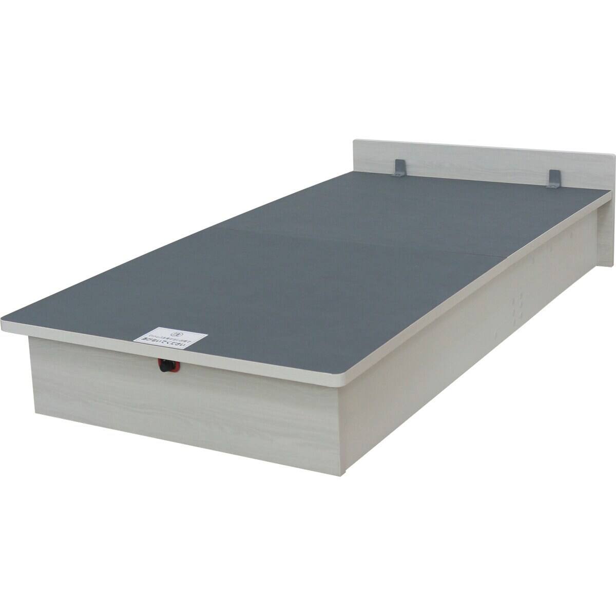 シングルベッドフレーム(OP IB ヘッドレス たて開き 深型 WW) | ニトリ