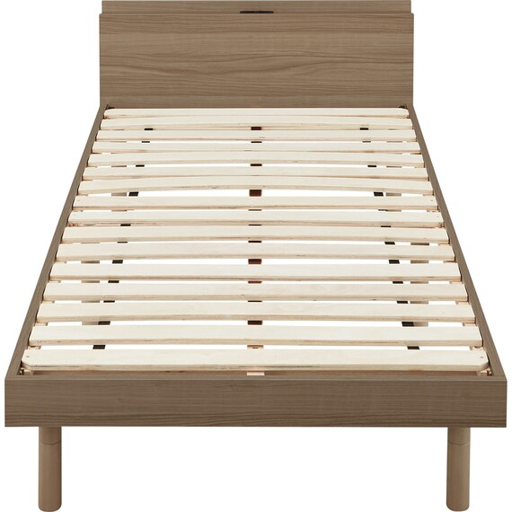 シングルすのこベッドフレーム(BF501 MBR) 2枚目画像