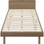 シングルすのこベッドフレーム(BF501 MBR) 2枚目画像