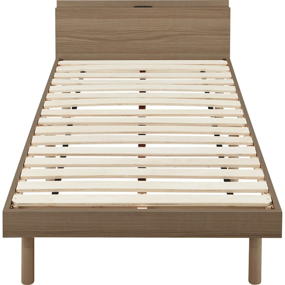 シングルすのこベッドフレーム(BF501 MBR) 2枚目画像