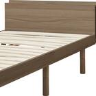 シングルすのこベッドフレーム(BF501 MBR) 5枚目画像