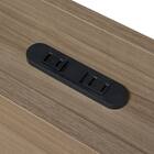 セミダブルすのこベッドフレームマットレスセット(BF501 MBR/RX05EC） 8枚目画像