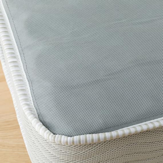 セミダブルすのこベッドフレームマットレスセット(BF501 MBR/RX05EC) 11枚目画像