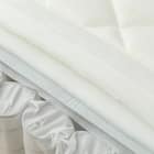 セミダブルすのこベッドフレームマットレスセット(BF501 MBR/RX05EC) 12枚目画像