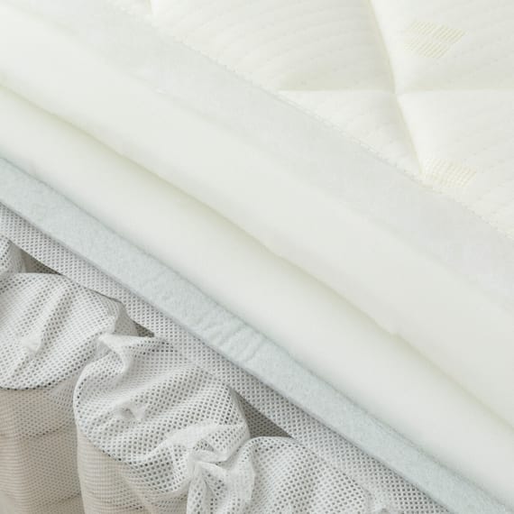 セミダブルすのこベッドフレームマットレスセット(BF501 MBR/RX05EC) 12枚目画像