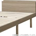 すのこベッド + マットレスセット セミダブル (BF501 S GW/Nスリープ C1-05 EM） 7枚目画像