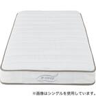 すのこベッド + マットレスセット セミダブル (BF501 S GW/Nスリープ C1-05 EM） 11枚目画像