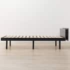 シングルすのこベッドフレームマットレスセット(BF501 GY/RX05EC) 4枚目画像