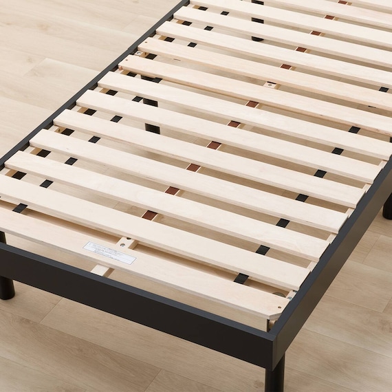 シングルすのこベッドフレームマットレスセット(BF501 GY/RX05EC) 6枚目画像