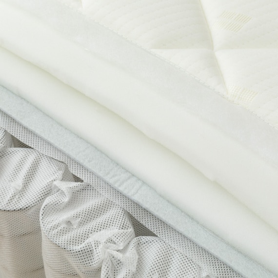 シングルすのこベッドフレームマットレスセット(BF501 GY/RX05EC) 12枚目画像