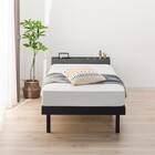 シングルすのこベッドフレーム(BF501 GY) 2枚目画像