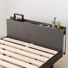 シングルすのこベッドフレーム(BF501 GY) 5枚目画像