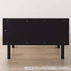 セミダブルすのこベッドフレームマットレスセット(BF501 GY/RX05EC) 7枚目画像