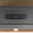 セミダブルすのこベッドフレームマットレスセット(BF501 GY/RX05EC） 9枚目画像