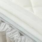 セミダブルすのこベッドフレームマットレスセット(BF501 GY/RX05EC） 12枚目画像