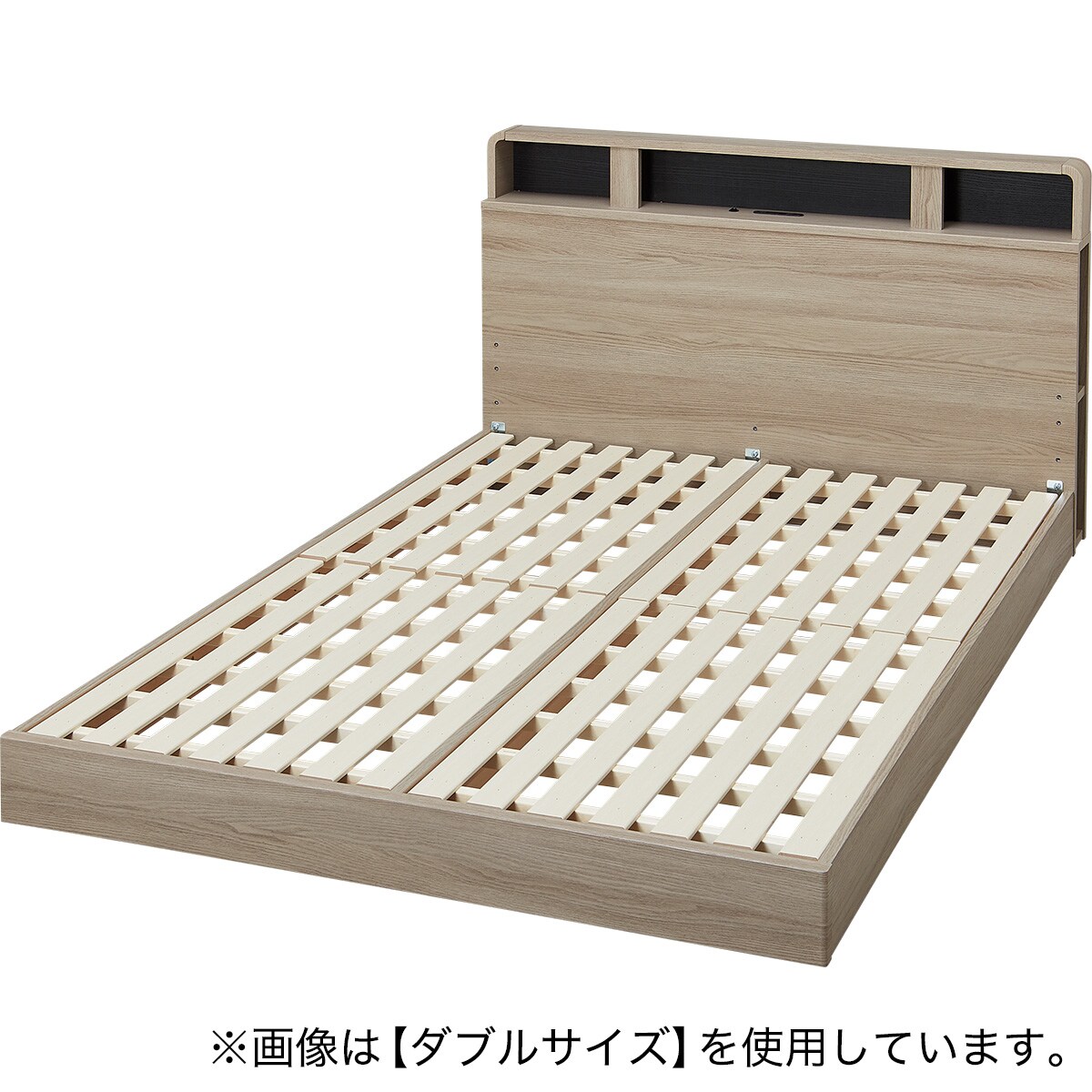 nicho★⑥ セミダブル すのこフレーム(NS-006 LEG/LOW GW) | ニトリネット【公式