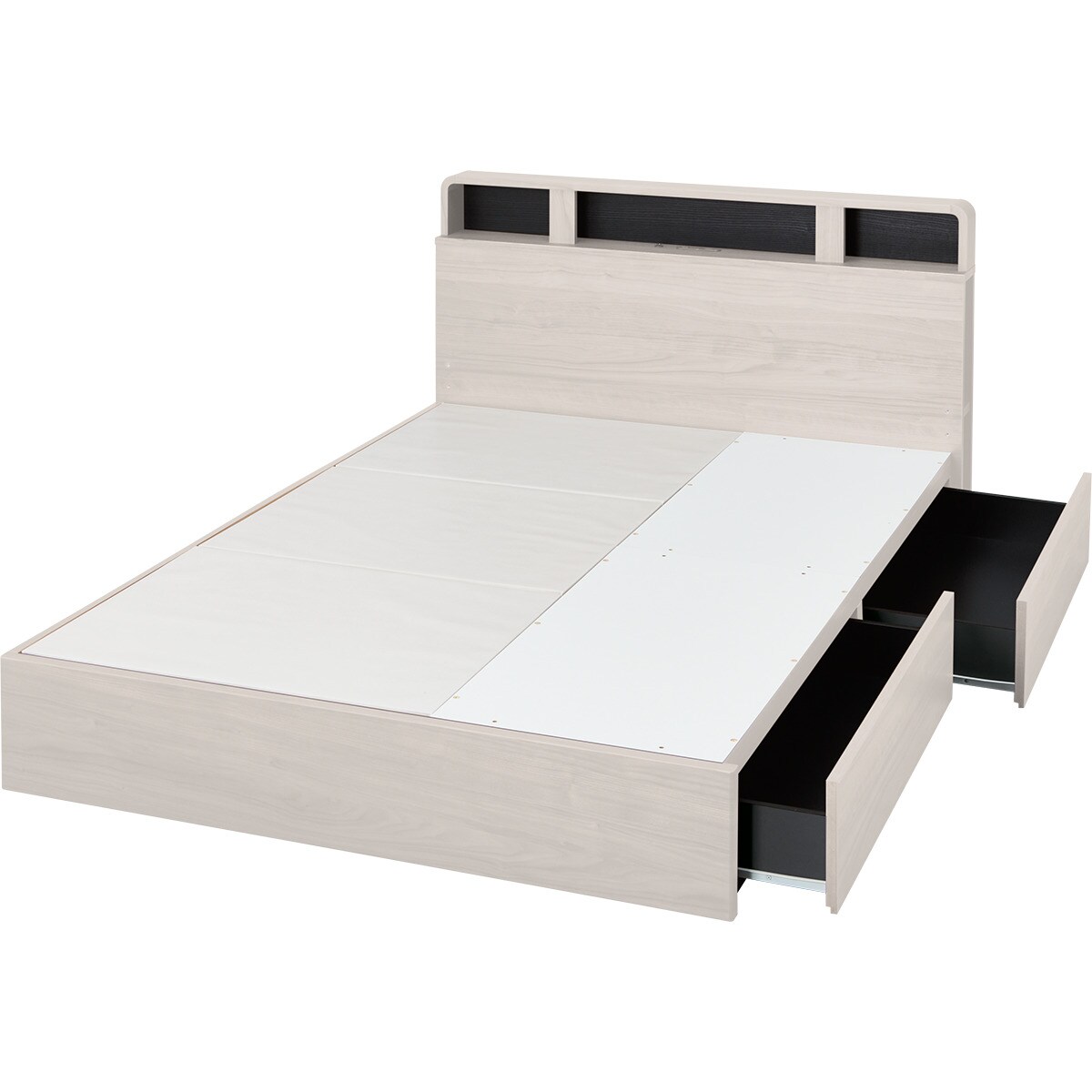 ダブル ベッドフレーム(NS-006 浅型/床板 WW) | ニトリネット【公式