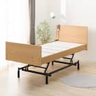 【非課税】電動シングルベッドフレーム(NS001 3M LBR) 1枚目画像