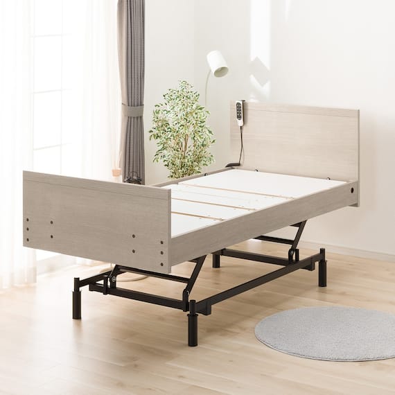 【非課税】電動シングルベッドフレーム(NS001 3M GW) 1枚目画像