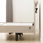 【非課税】電動シングルベッドフレーム + マットレスセット(NS002 3M GW/E5-02) 16枚目画像