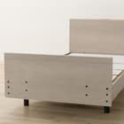 【非課税】電動シングルベッドフレーム + マットレスセット(NS002 3M GW/E5-02) 17枚目画像