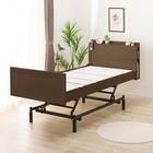 【非課税】電動シングルベッドフレーム(NS003 3M MBR) 1枚目画像