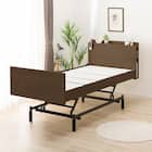 【非課税】電動シングルベッドフレーム(NS003 3M MBR) 1枚目画像