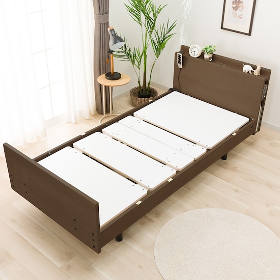 【非課税】電動シングルベッドフレーム(NS003 3M MBR) 9枚目画像